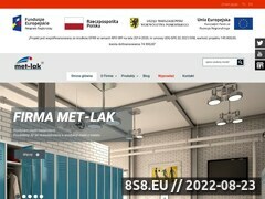 Miniaturka domeny met-lak.com.pl