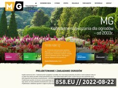 Miniaturka domeny www.mg-ogrody.pl