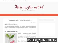 Miniaturka miesiaczka.net.pl (Wszystkie informacje na temat miesiączki)