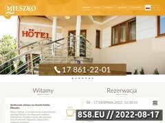 Miniaturka domeny www.mieszko-hotel.pl
