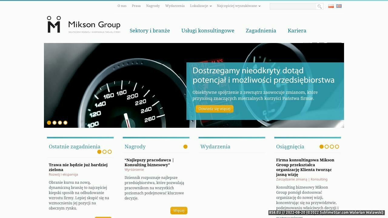Zrzut ekranu Consulting