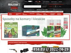 Miniaturka domeny military-zone.sklep.pl