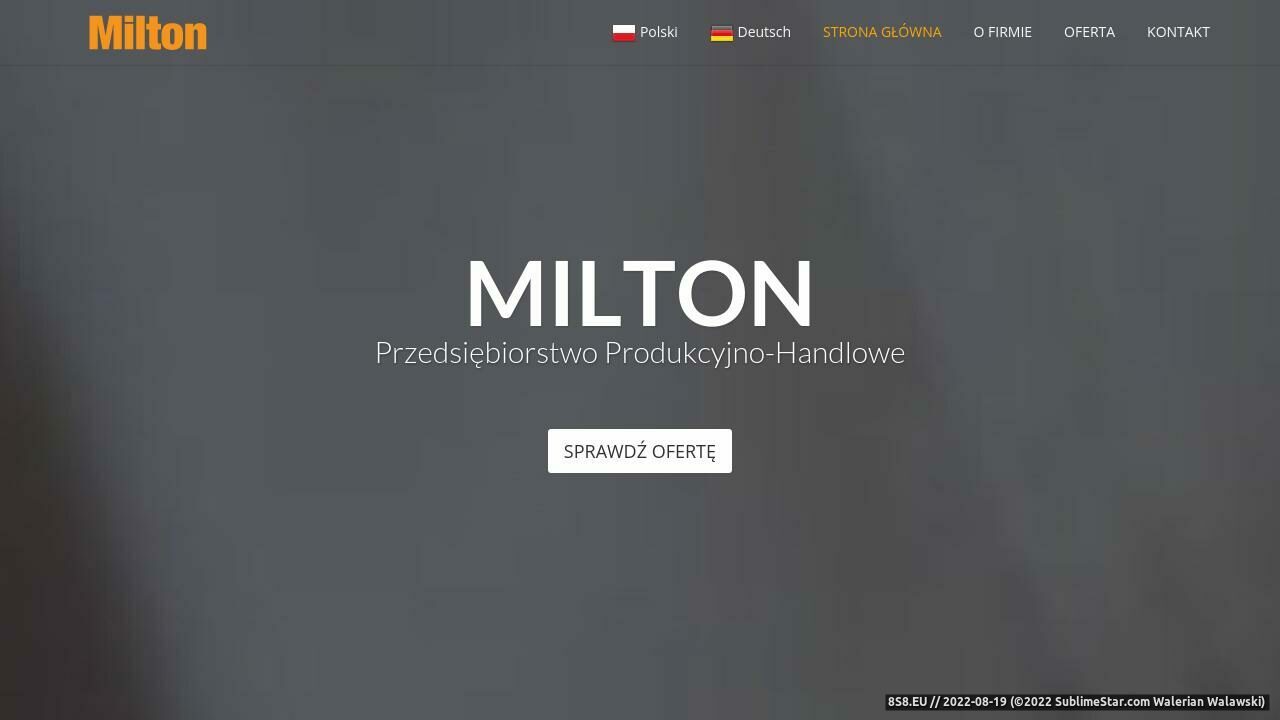 Rękawice robocze (strona miltonsl.pl - Miltonsl.pl)