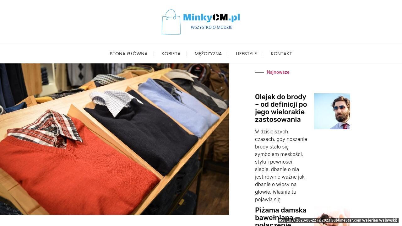 Artykuły dotyczące najnowszych trendów mody (strona minkycm.pl - Blog o Modzie Minkycm)