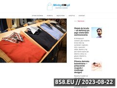 Miniaturka minkycm.pl (Artykuły dotyczące najnowszych trendów mody)