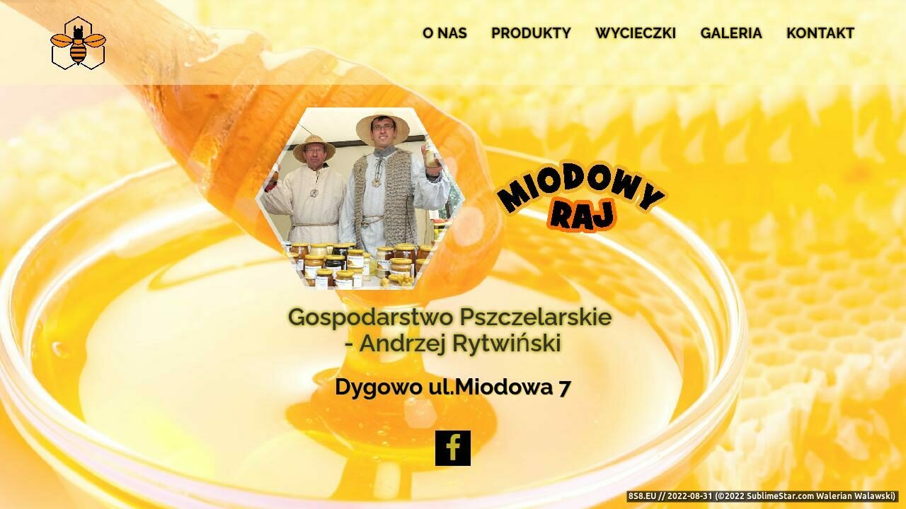 Pasieka - miód, miody i pszczoły (strona miodowyraj.info.pl - Miodowy Raj)