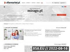 Miniaturka domeny mirago.pl