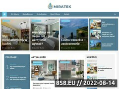 Miniaturka miratek.pl (<strong>meble biurowe</strong>)