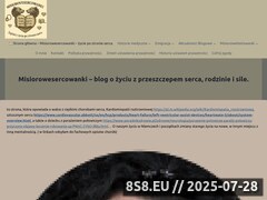 Miniaturka misiorowesercowanki.com (Blog oraz o życiu offgrid po transplantacji serca)