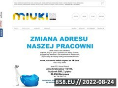 Miniaturka domeny www.miuki.pl