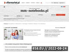 Miniaturka domeny www.mm-notebooks.pl