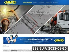 Miniaturka www.mm3.pl (Firma MM3 oferuje usługi elektryczne)