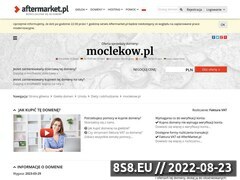 Miniaturka domeny www.moclekow.pl