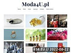 Miniaturka www.moda4u.pl (Moda4u.pl - Modna, markowa odzież damska)