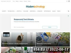 Miniaturka domeny www.modern-technology.pl