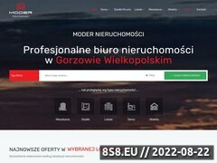 Miniaturka modernieruchomosci.pl (Serwis zawierający oferty nieruchomości)