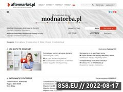 Miniaturka domeny modnatorba.pl