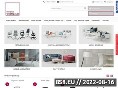 Miniaturka modnewnetrze.pl (Meble biurowe, fotele obrotowe, desinerskie <strong>sofy</strong> i oświetlenie)