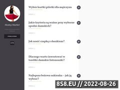 Miniaturka domeny modnymarket.pl
