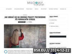 Miniaturka modowyzakatek.pl (Blog modowy)