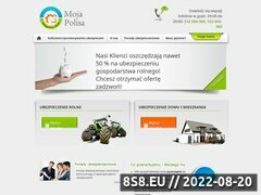 Miniaturka strony MojaPolisa.net.pl - ubezpieczenia rolnicze