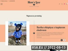 Miniaturka www.momslove.pl (Odzież dziecięca)