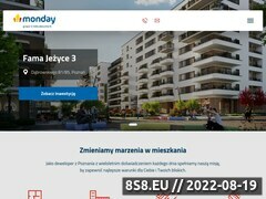 Miniaturka domeny www.mondaydevelopment.pl