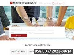 Miniaturka domeny monitorurzedowy.pl
