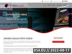 Miniaturka motion-studio.pl (Tworzenie filmów i fotografii reklamowych)
