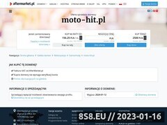 Miniaturka domeny www.moto-hit.pl