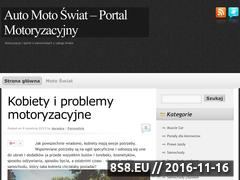 Miniaturka domeny motoswiat.auto.pl