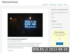 Miniaturka domeny motywacja-blog.pl