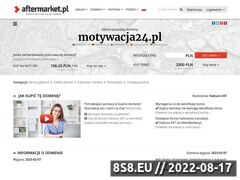 Miniaturka domeny motywacja24.pl