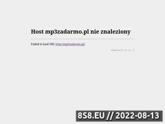 Miniaturka domeny mp3zadarmo.pl
