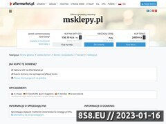 Miniaturka domeny www.msklepy.pl