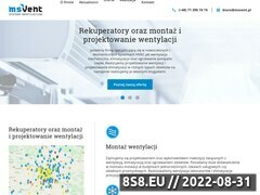 Miniaturka domeny msvent.pl