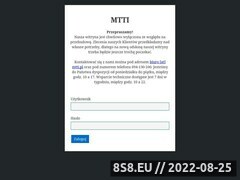 Miniaturka domeny www.mtti.pl