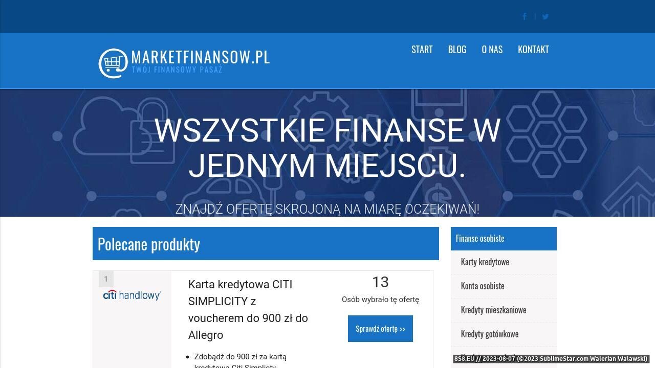 Pożyczki, Kredyty, Lokaty Bydgoszcz (strona www.multigofinance.pl - Multigofinance.pl)