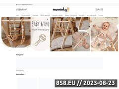 Miniaturka muminky.pl (Produkty dla dzieci i niemowląt)