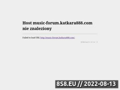 Miniaturka domeny www.music-forum.katkara888.com