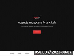 Miniaturka music-lab.pl (Agencja muzyczna Music Lab - oprawa muzyczna Wrocław)