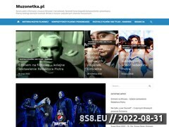 Miniaturka muzonetka.pl (Portal poświęcony muzyce filmowej)