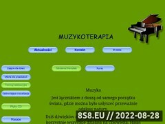 Miniaturka www.muzykoterapia.cba.pl (Muzykoterapia)