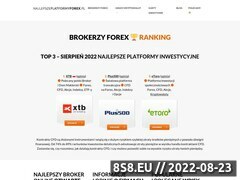 Miniaturka www.najlepszeplatformyforex.pl (Zobacz ranking platform brokerskich)