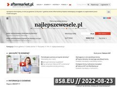 Miniaturka domeny www.najlepszewesele.pl