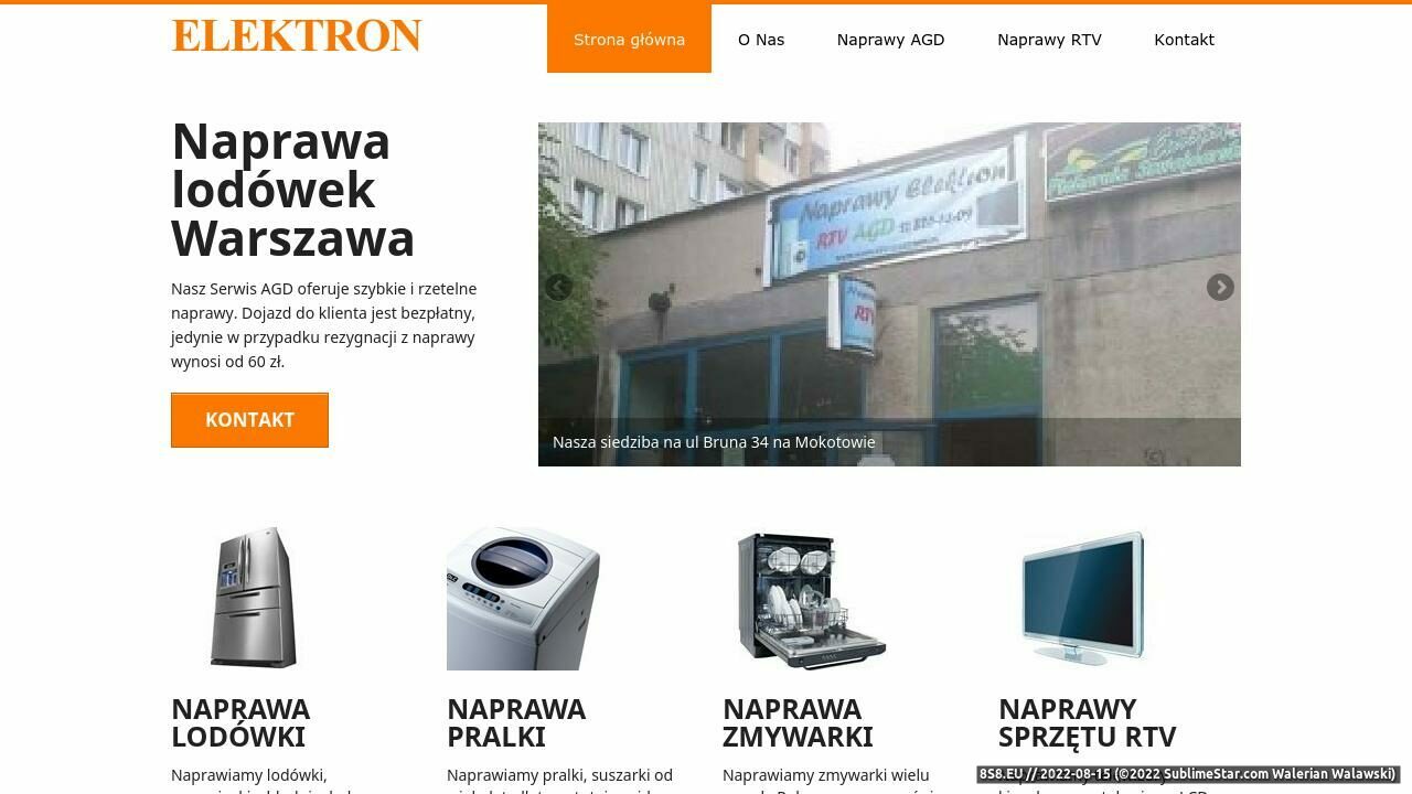 Zrzut ekranu Naprawy-Elektron Serwis AGD RTV