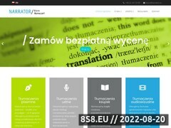 Miniaturka domeny narrator.com.pl