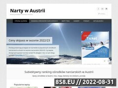 Miniaturka nartywaustrii.com.pl (Polecane ośrodki narciarskie w Austrii)