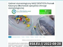 Miniaturka strony Gabinet stomatologiczny dr n. med. Katarzyna Błochowiak - Poznań