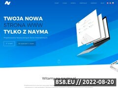 Miniaturka nayma.pl (Projektowanie stron WWW i sklepy internetowe)